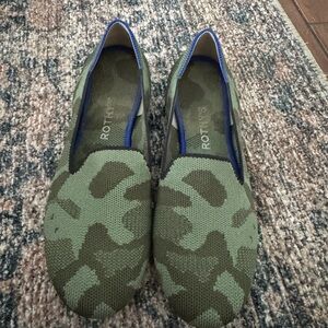 Rothy's Olive Camo Women's Loafers